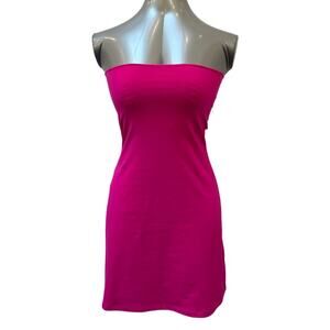 Susana Monaco Mini Tube Dress Women’s Medium Hot Pink